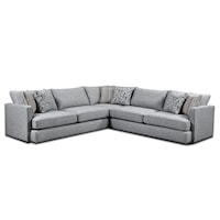 Contemporary 4-Seat Sectional Sofa