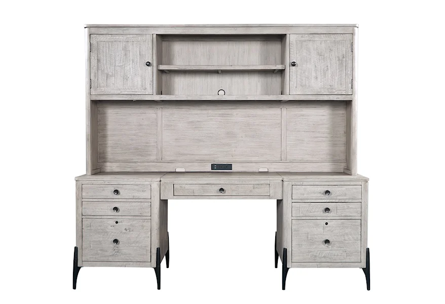 Zane Credenza and Hutch by Aspenhome at Reeds Furniture