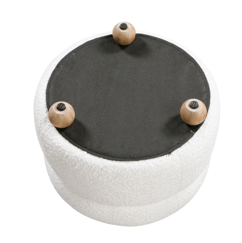 Homelegance Hasley Swivel Chair with Ottoman