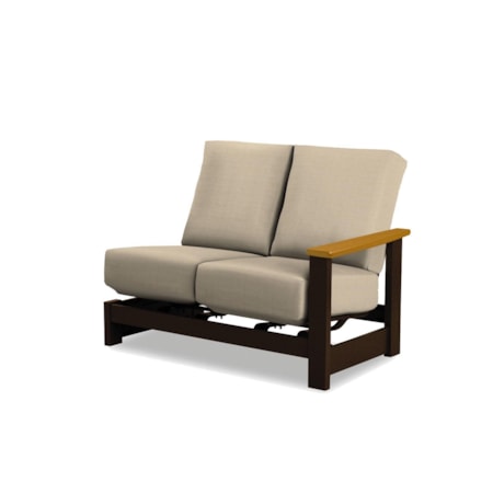 Left Arm Two-Seat Hidden Motion Section