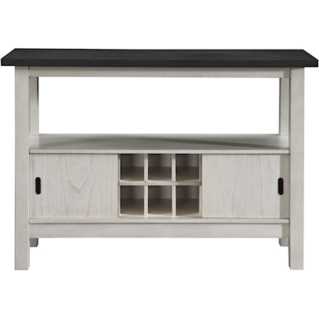 Cottage Style Two-Toned Server