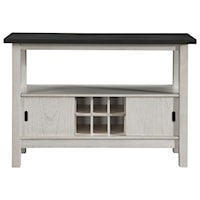 Cottage Style Two-Toned Server