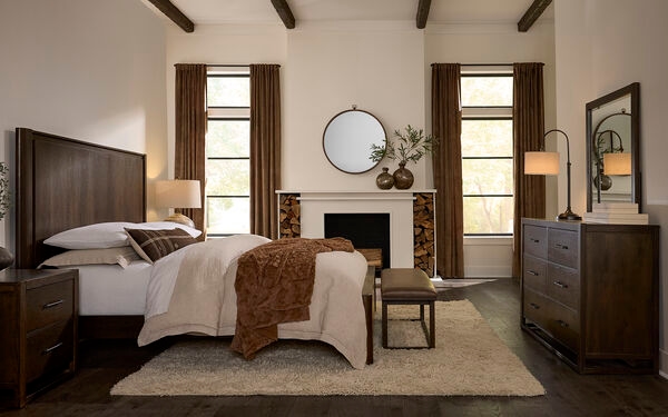 Vaughan-Bassett Lodge & Loft Upholstered Bench