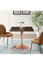 Modway Lippa 28" Square Dining Table