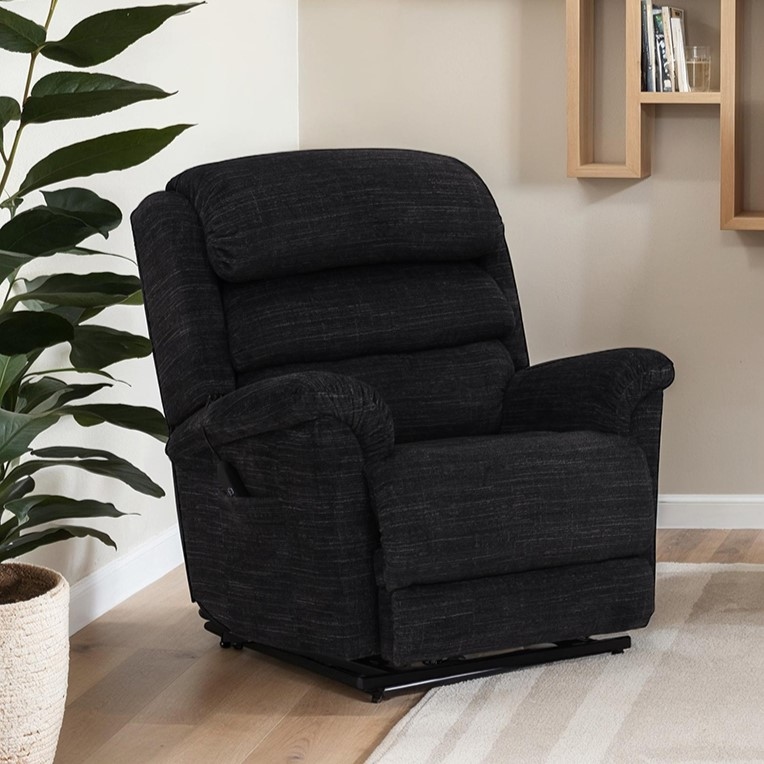Power HR/Lumbar Lift Chair w/Removable Back