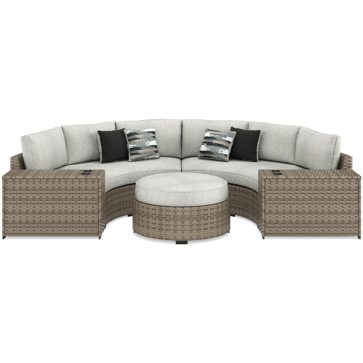 Belfort Select Fairhaven 4-Piece Outdoor Sectional