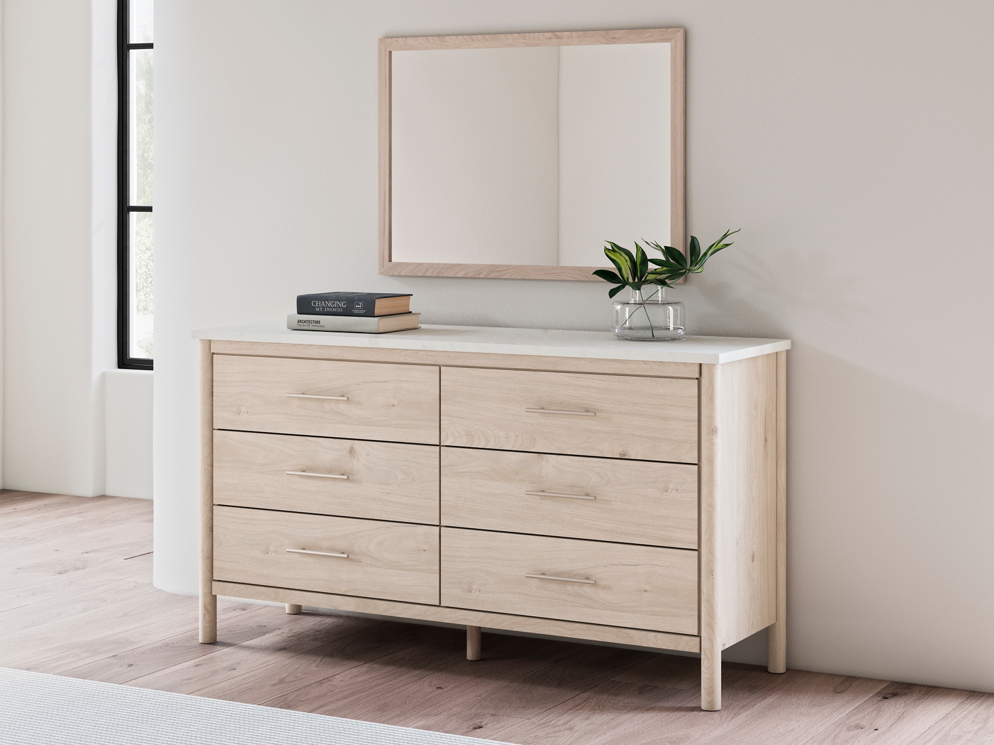 Signature Design by Ashley Cadmori Dresser And Mirror