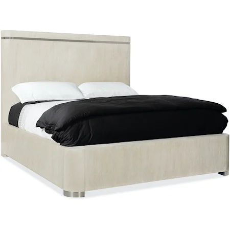 Contemporary Queen Panel Bed