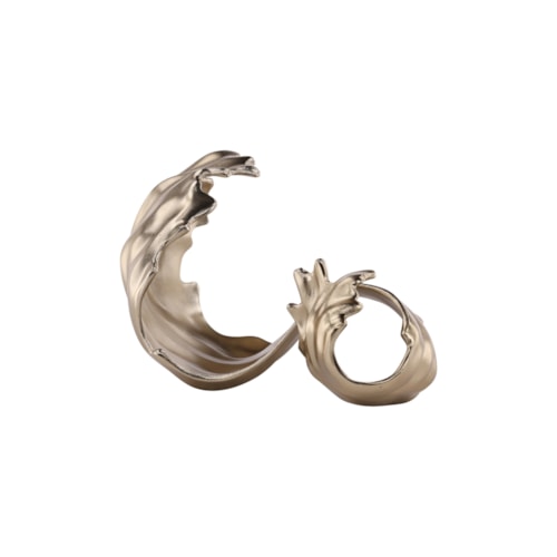 Contemporary Large Leaf Sculpture