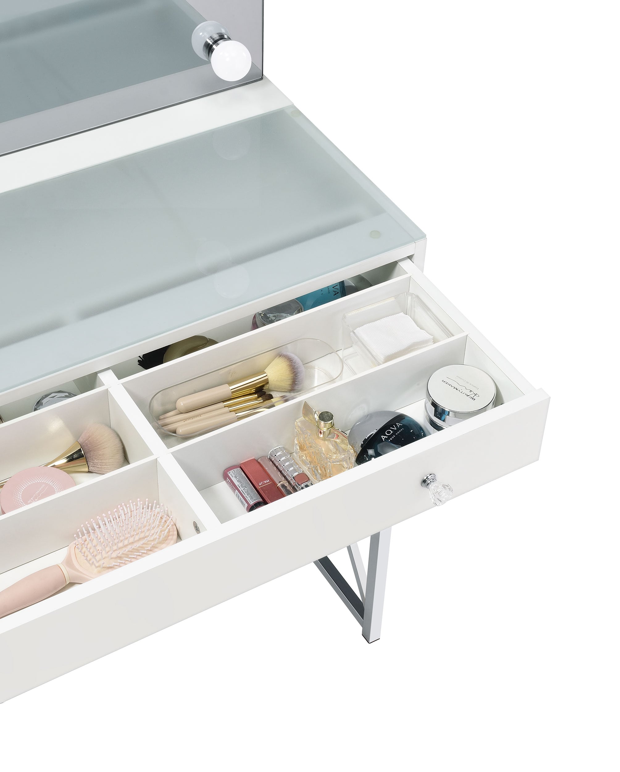 Coaster Eliza Eliza Vanity Set w/ Lighting & Stool