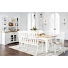 Michael Alan Select Ashbryn Dining Set with Bench