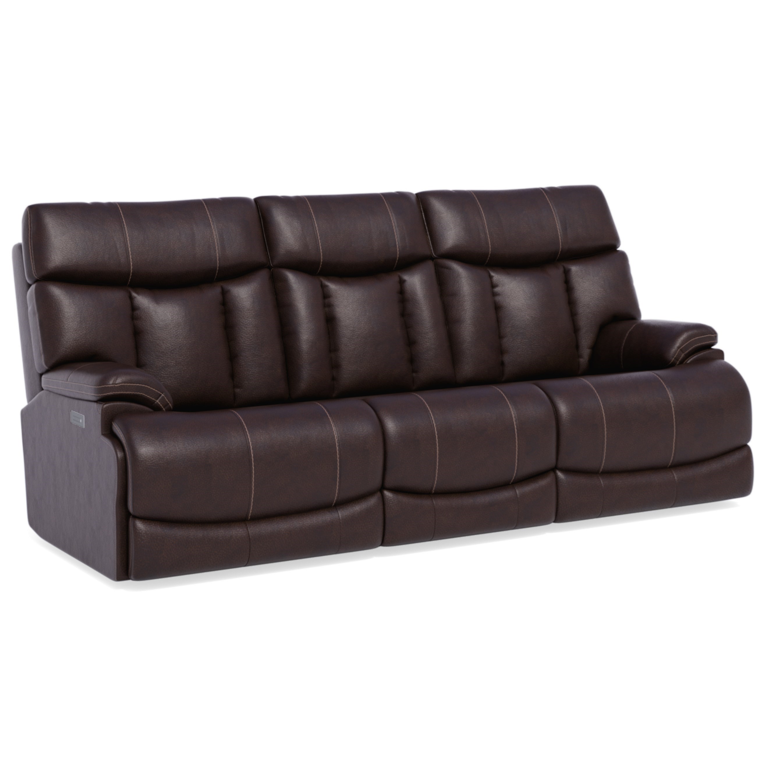 Flexsteel 1595-62PH Casual Power Reclining Sofa With Power Headrest And ...