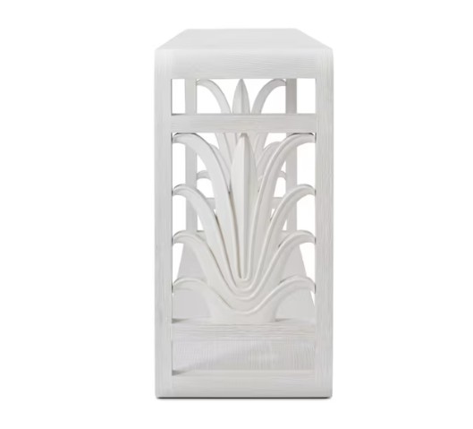 Theodore Alexander Coastal Royal Palm Console Table