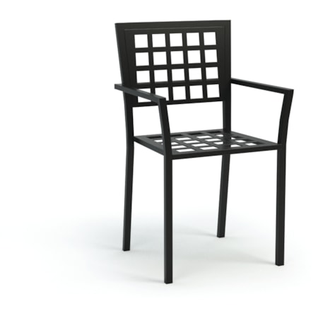 Stacking Metal Dining Chair