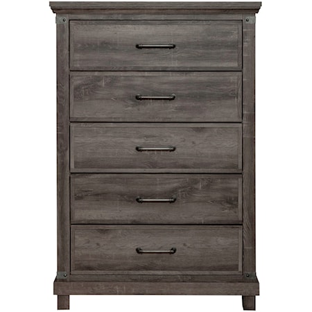 Modern Farmhouse 5-Drawer Chest