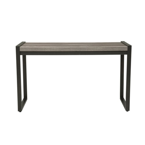 Contemporary Writing Desk with Open Ends