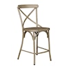 Liberty Furniture Vintage Dining Series X-Back Counter Chair