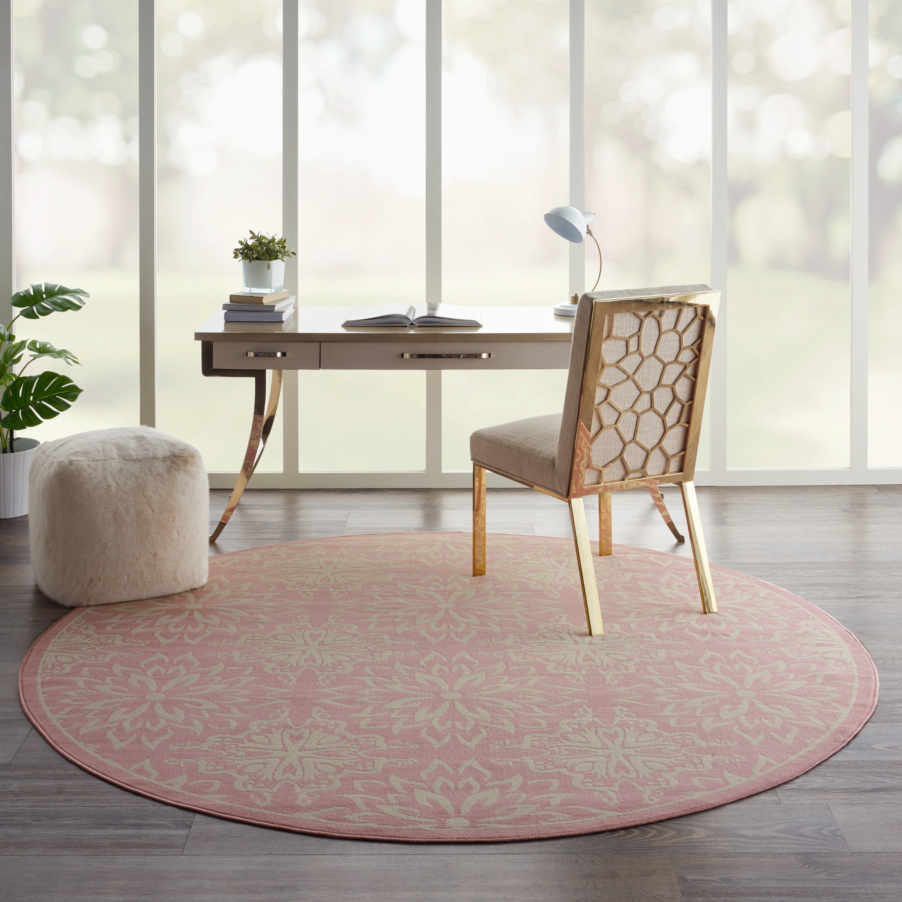 Nourison Jubilant 8' Round  Rug