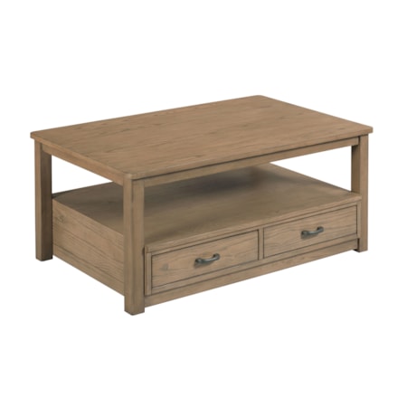 Rectangular Drawer Coffee Table
