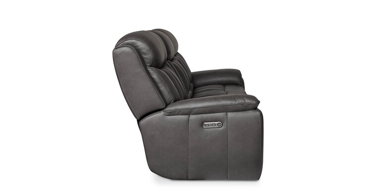 Benson Leather Power Reclining Sofa