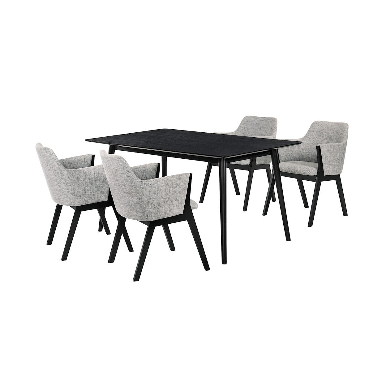 Armen Living Westmont/Renzo 5-Piece Dining Set