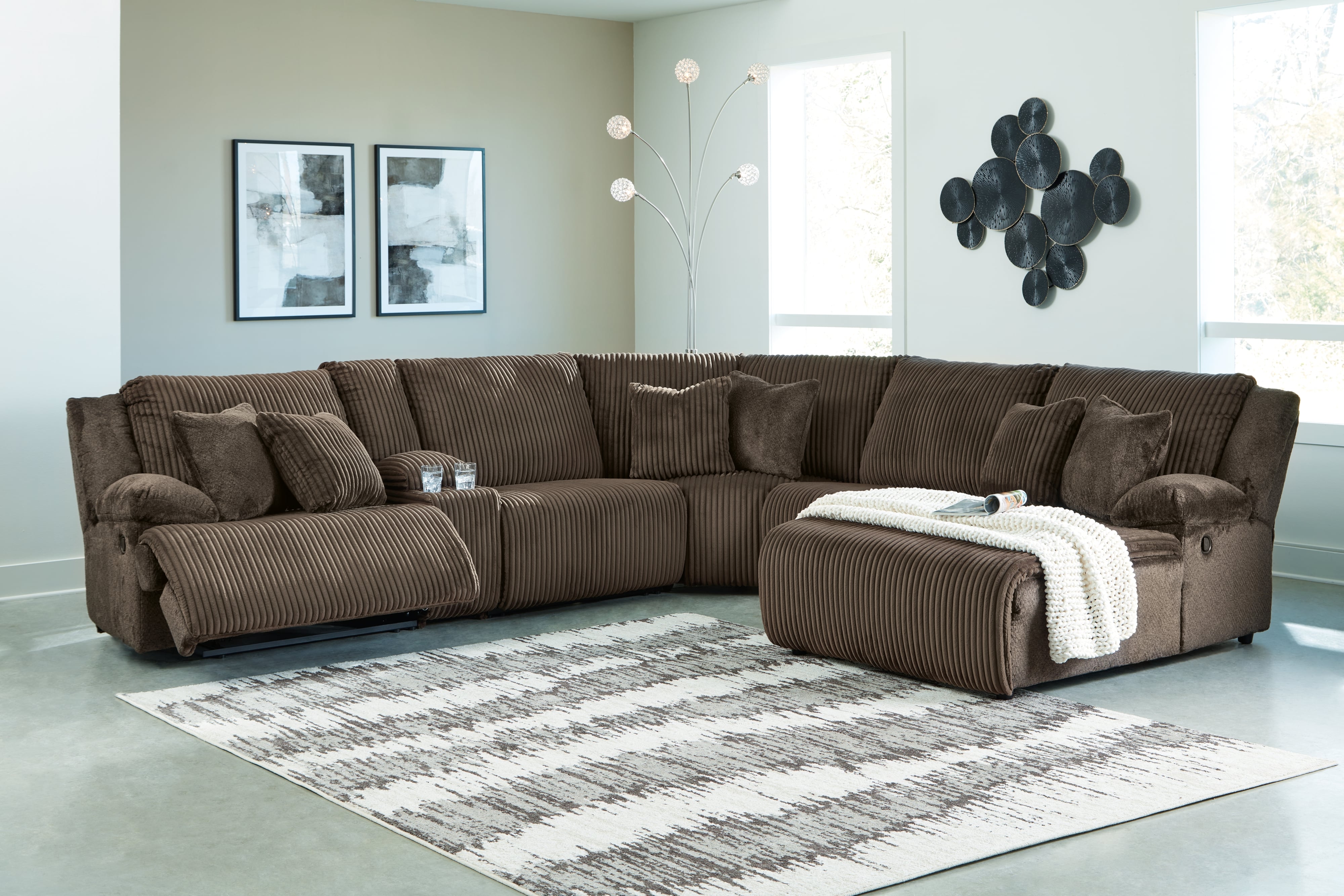 6-Piece Reclining Sectional