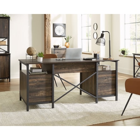 Steel River Double Pedestal Desk