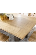 Trisha Yearwood Home Collection by Legacy Classic XXX's and OOO's Farmhouse Trestle Dining Table