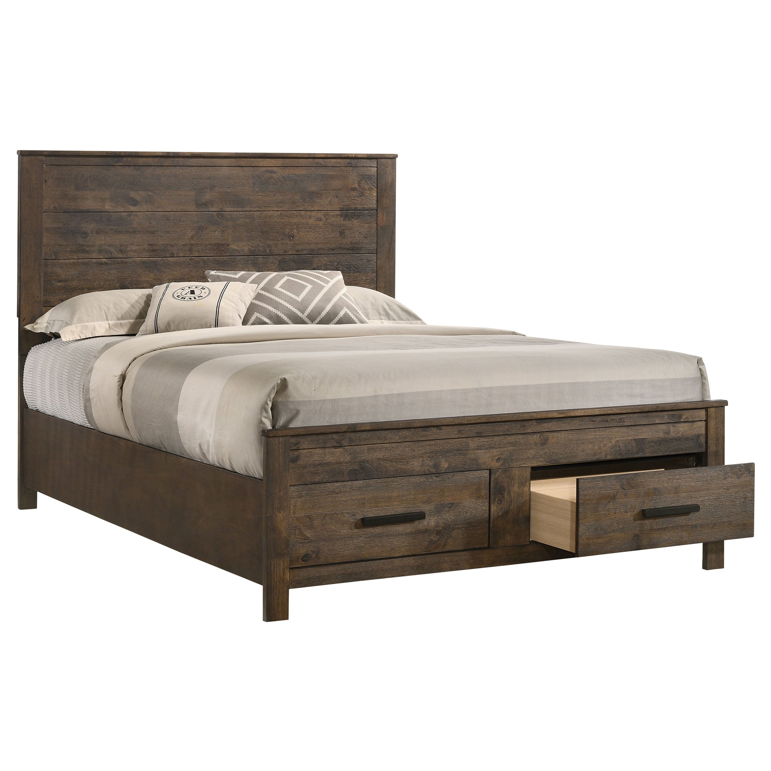 Woodmont King Storage Bed