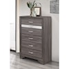 Global Furniture Seville Chest with Jewelry Drawer