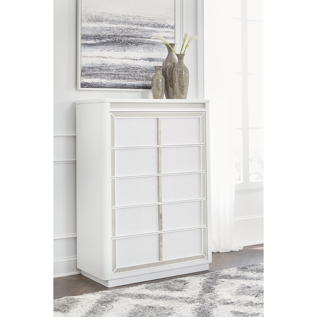 StyleLine Chalanna 5-Drawer Chest