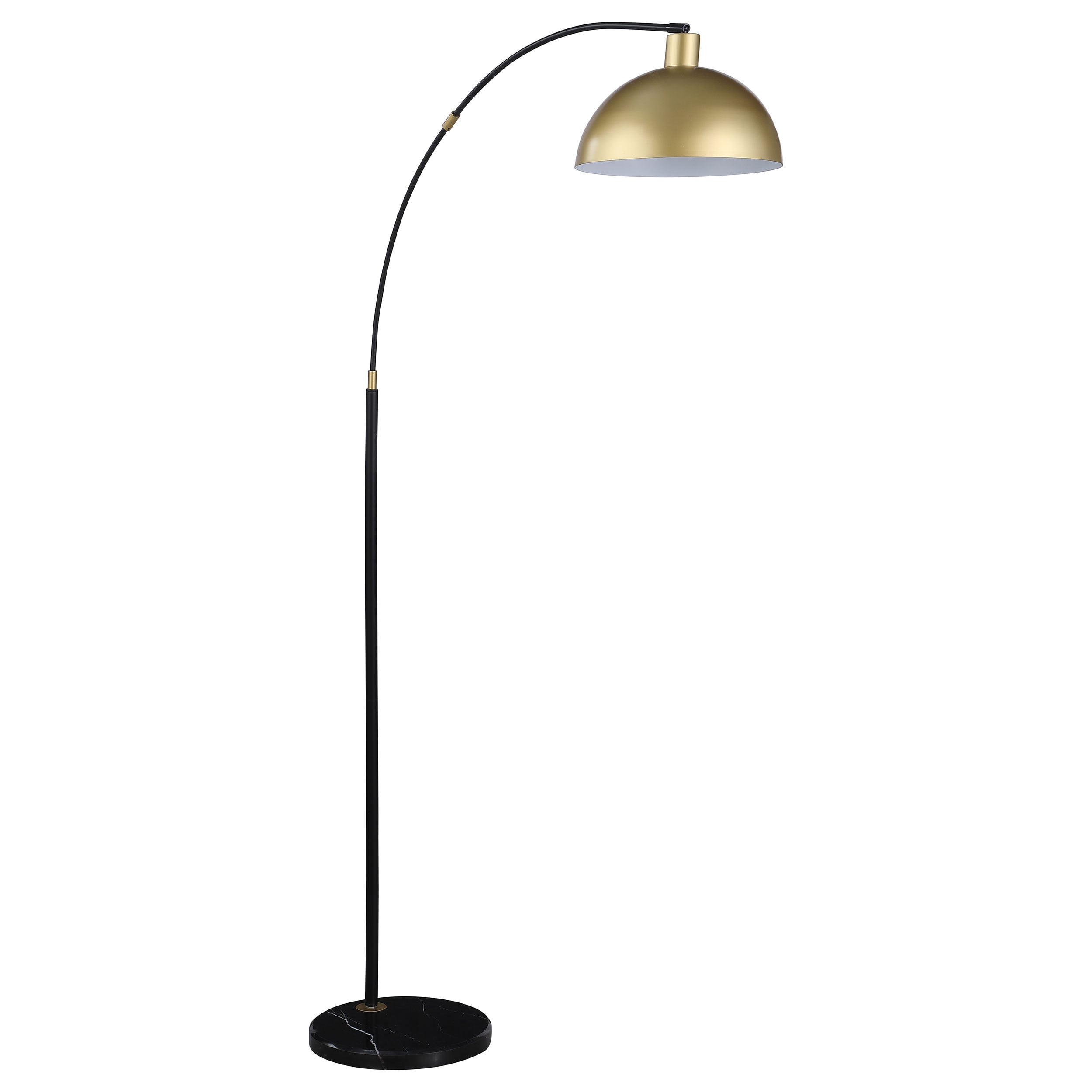 GLORY GOLD AND BLACK FLOOR LAMP |