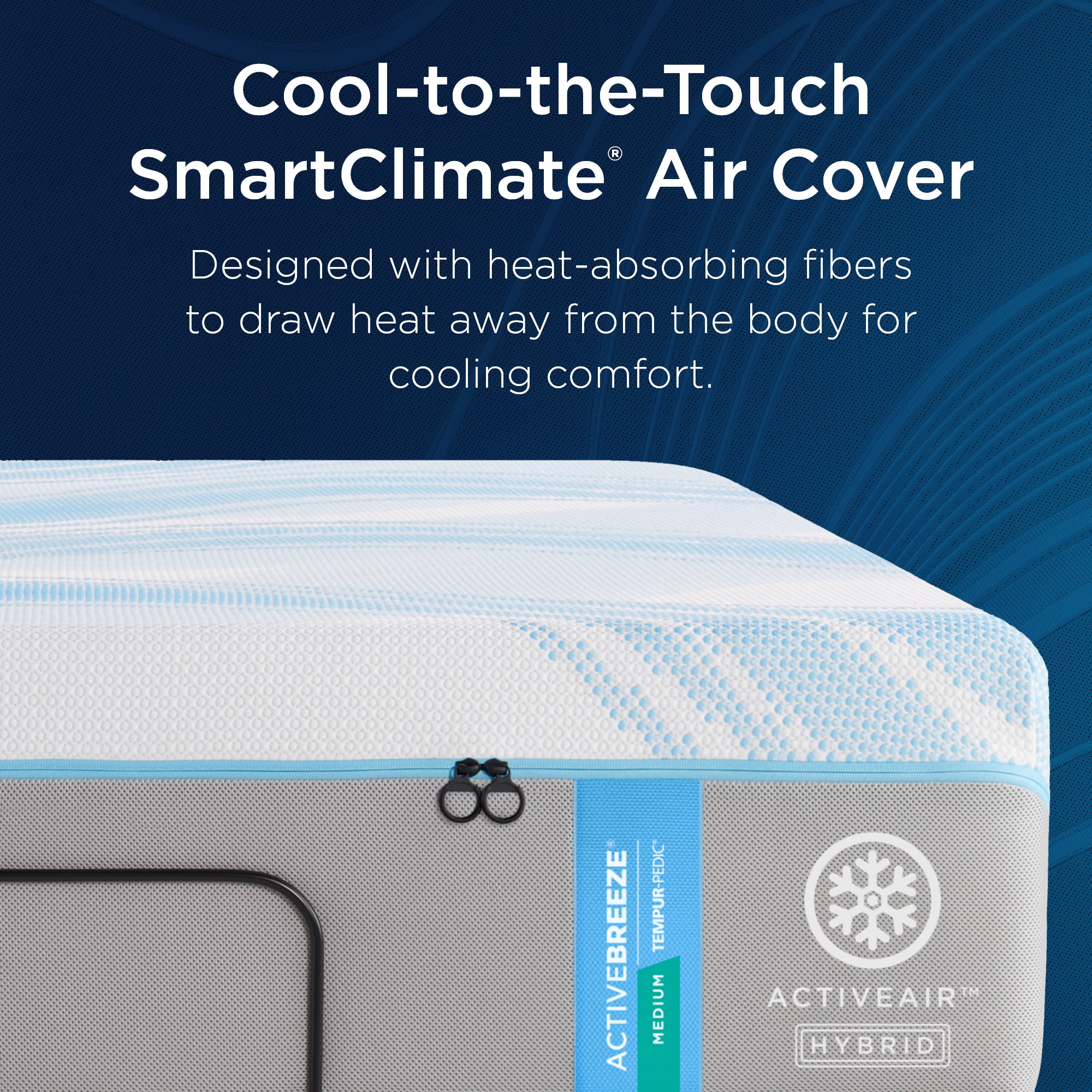 Tempur-Pedic® TEMPUR-ActiveBreeze® Medium Hybrid TEMPUR-ActiveBreeze® Medium Hybrid King