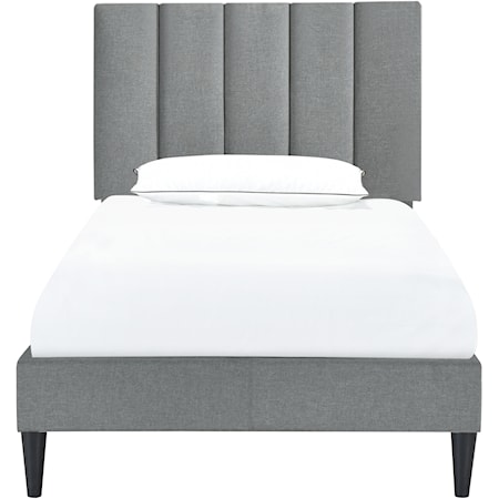 Twin Upholstered Bed