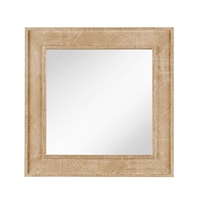 Rustic Square Mirror