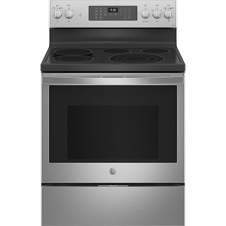 Profile 30" Free-Standing Electric Convection Range with No-Preheat Air Fry