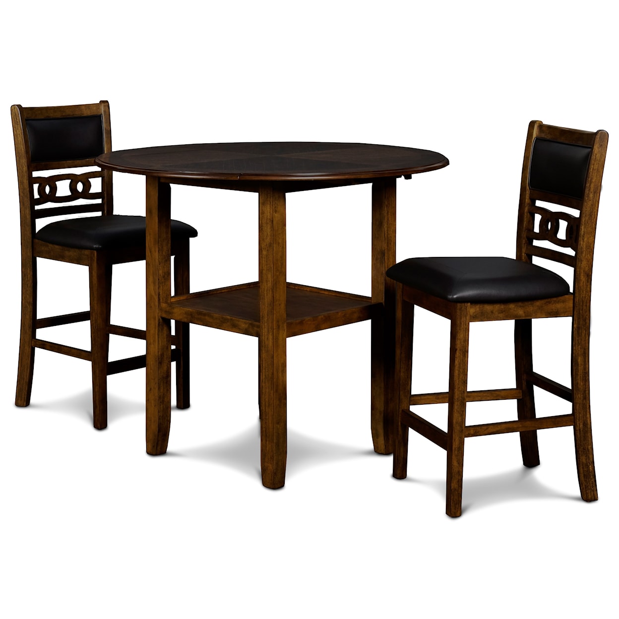 New Classic Gia 3-Piece Counter Table and Chair Set