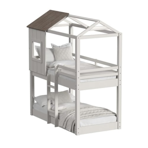 Farmhouse Loft Bunk Bed