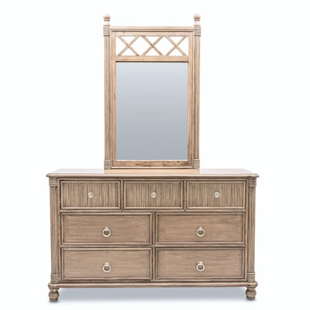 Dresser and Mirror