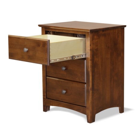 3-Drawer Nightstand