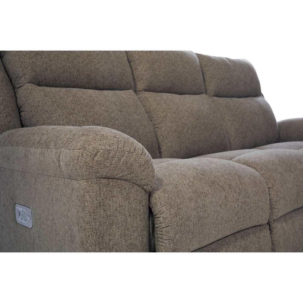 La-Z-Boy Joel Power Reclining Sofa w/ Headrest & Lumbar