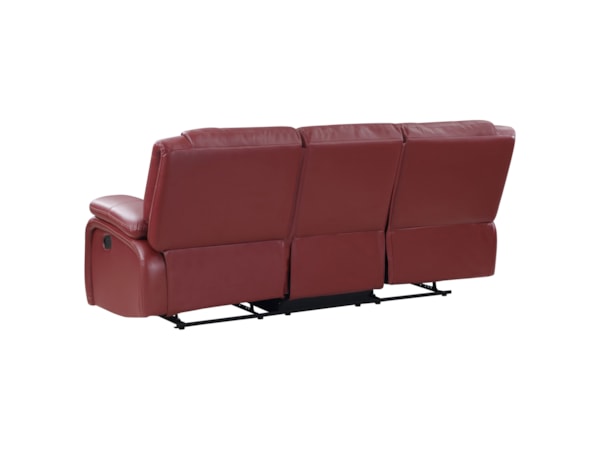 3-piece Reclining Sofa Set Red