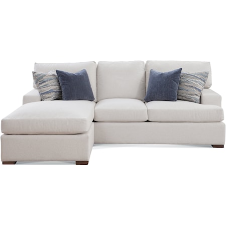 Sofa with Reversible Ottoman