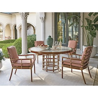 Coastal Outdoor Dining Set