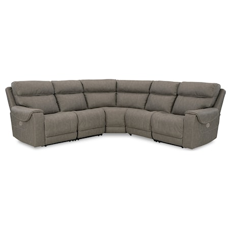 5-Piece Power Reclining Sectional