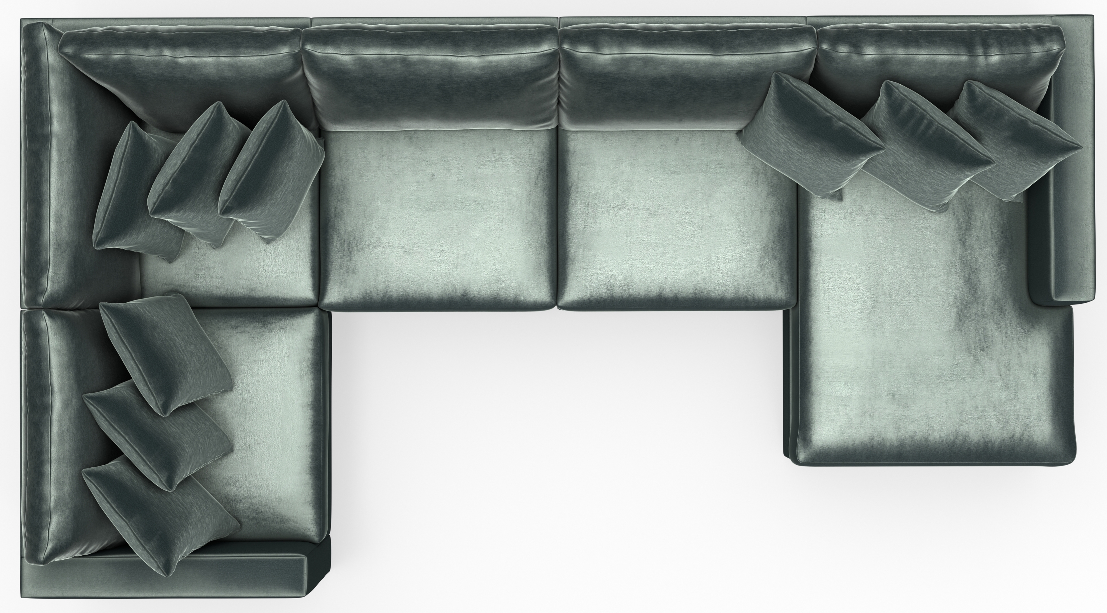 Jackson Furniture Remington 5-Piece Sectional Sofa with Chaise