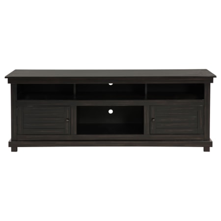 STEWART BLACK 70&quot; TV STAND |