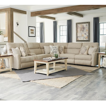 Power Reclining Sectional