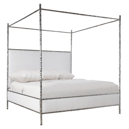 Odette King Fabric Canopy Bed