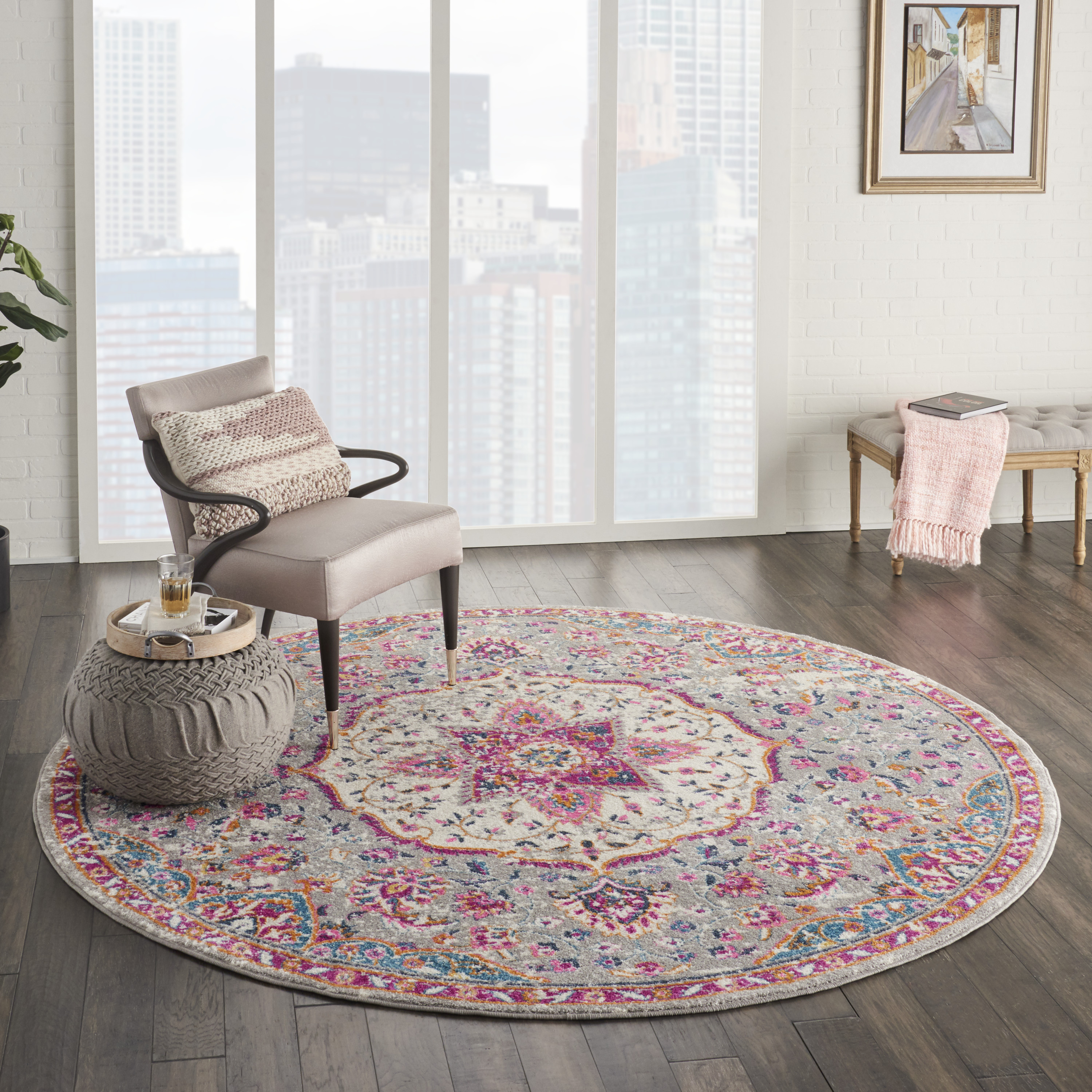 Nourison Passion 8' Round  Rug